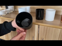 투명 유리 빈 티라이트 캔들 홀더 컵 항아리 5.5x6.8