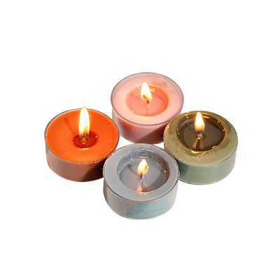 아로마홈 4 PC 팩 아로마테라피 DIY 고급 품질 생강 오렌지 로제 와인 방향 소이 왁스 냄새가 난 녹차 촛불